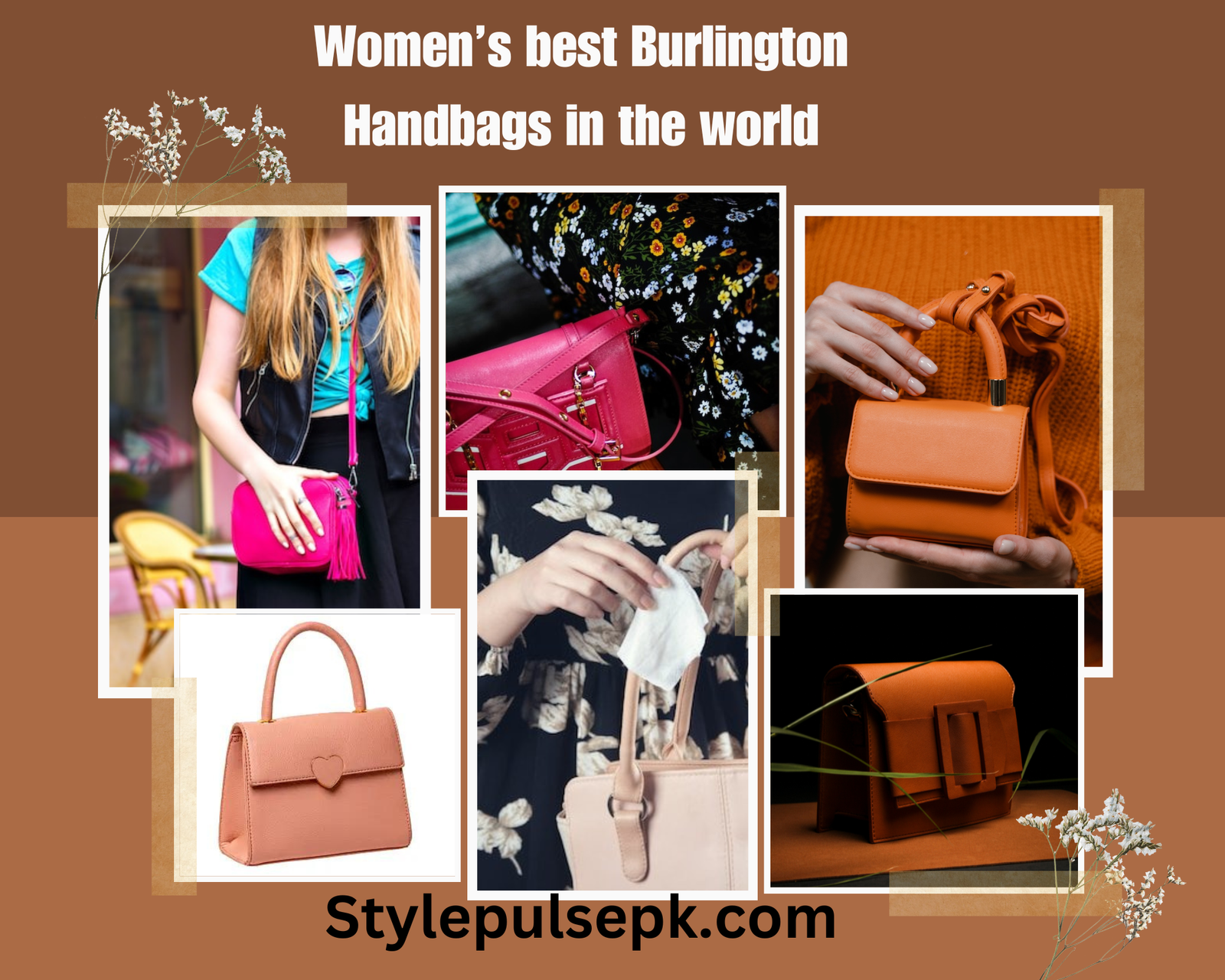 Women’s best Burlington Handbags in the world